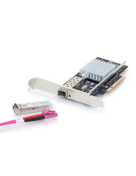 
Tarjeta de red DIGITUS Single Port 10G SFP PCIe