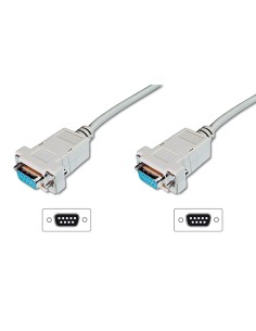 
Cable Null Modem 3m, 
DB9 Hembra-DB9 Hembra