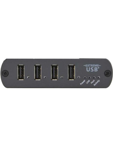

Extensor ATEN 4 puertos USB 2.0 Cat5e/6 hasta 100 m.
