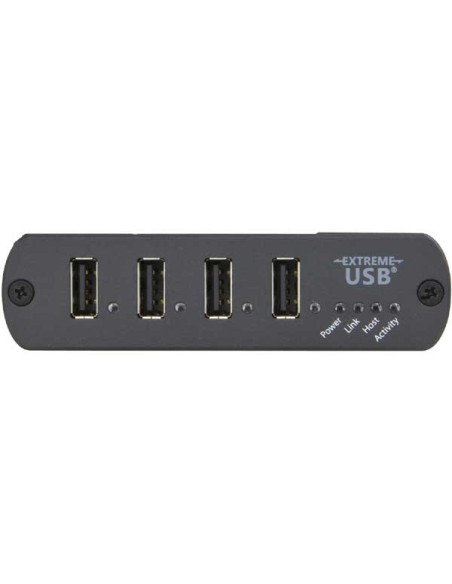 

Extensor ATEN 4 puertos USB 2.0 Cat5e/6 hasta 100 m.