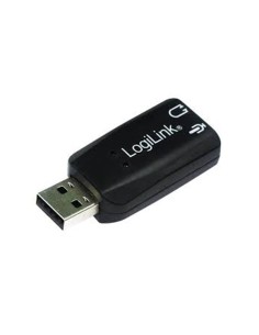 
Mini Tarjeta  USB a Audio
5.1  Micro/Altavoces LogiLink