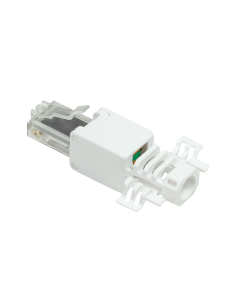 
MP0028 LOGILINK - Conector modular Cat 6A RJ45 M UTP Sin Herramienta Blanco 2
