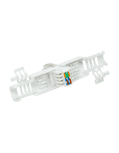 
MP0028 LOGILINK - Conector modular Cat 6A RJ45 M UTP Sin Herramienta Blanco