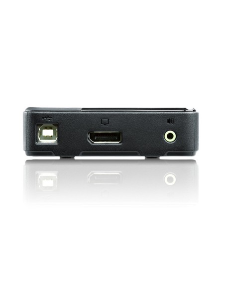 
Conmutador KVM  2 puertos DP-USB 2.0 -Audio 4K  ATEN
