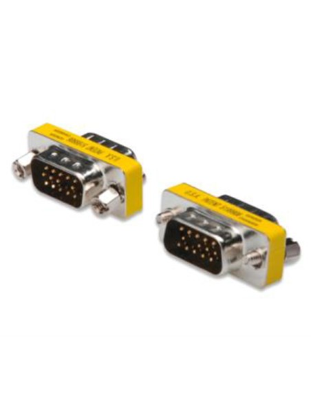 
Adaptador VGA 15 Macho-15 Macho (3filas)