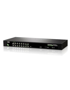
ATEN CS1316 Conmutador KVM de tipo USB - PS/2 de 16 puertos con interfaz VGA