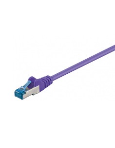 
96A00025L LOGILINK - latiguillo 0,25 m. Morado  Cat 6A S-FTP LSZH PiMF
