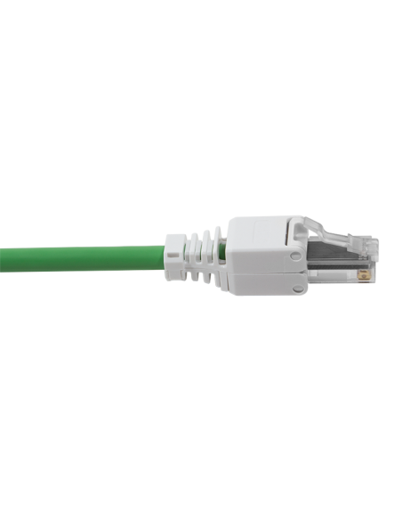 
MP0028 LOGILINK - Conector modular Cat 6A RJ45 M UTP Sin Herramienta Blanco
