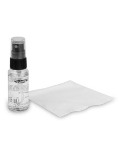 
ednet Display - Juego de limpieza para Smartphone y Tablet Premium (aerosol de 30ml y paño de microfibra 