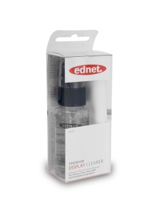 
ednet Display - Juego de limpieza para Smartphone y Tablet Premium (aerosol de 30ml y paño de microfibra  2