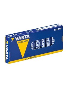 
46966 VARTA - Pila Alcalina LR03 AAA 1,5V 10 x Retractil  Varta Industrial