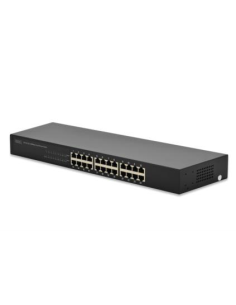 DIGITUS DN-60021-1 Switch 24 puertos Fast Ethernet Rack 19"