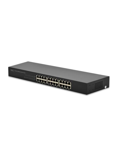 DIGITUS DN-60021-1 Switch 24 puertos Fast Ethernet Rack 19"
