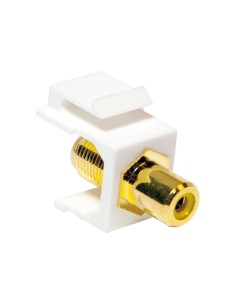 
NK0026 LOGILINK Modulo Keystone RCA Hembra > Tipo F / AMARILLO