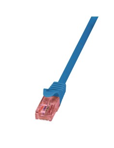 
LOGILINK - CQ2046U -  Cable de conexión Cat.6 U / UTP, PrimeLine, azul de 1,5 m" de LogiLink Professional, color AZUL - EAN 4