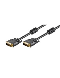 
Cable  1,80m DVI - D (24+1) Macho-Macho Dual Link + Ferritas