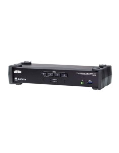 
CS1824 ATEN - Conmutador KVM  4 puertos HDMI  USB-Audio-HUB USB 3.0 ATEN