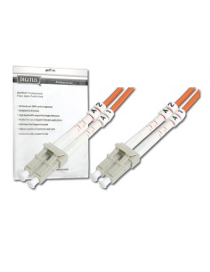 
DGT-DK-2512-02/3 DIGITUS Latiguillo F.O. ST a SC MM 50/125 µ, Duplex 2 m, clase OM3 2