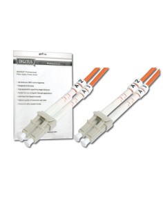 
DGT-DK-2522-10/3 DIGITUS Latiguillo F.O. SC a SC MM 50/125 µ, Duplex  10m, clase OM3 2