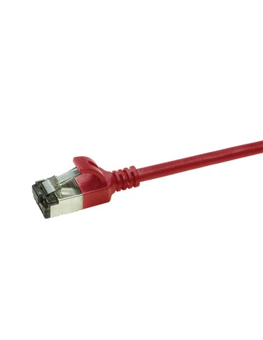 Latiguillo Ultraflex CAT6A U/FTP SlimLine Rojo 2,0m