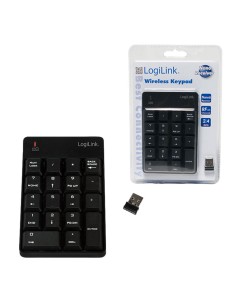 
ID0120 LOGILINK - Teclado numérico USB 19 Teclas INALAMBRICO Logilink