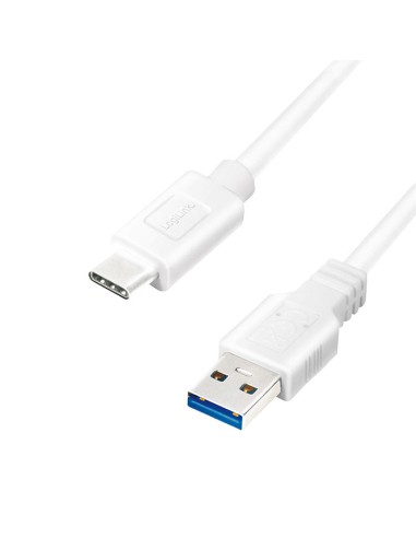 
CU0177 LOGILINK - Cable USB AM a USB-C M de 3m Blanco 5 Gbps Logilink