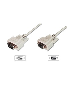 
10 m Cable DB9 Macho - Hembra (PIN a PIN)