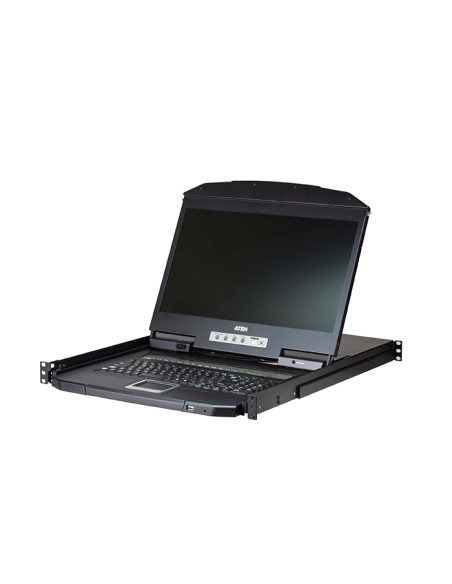 
CL3116 ATEN - Conmutador KVM 16 puertos VGA-USB-PS/2 con LCD de18,5 pulgadas ATEN