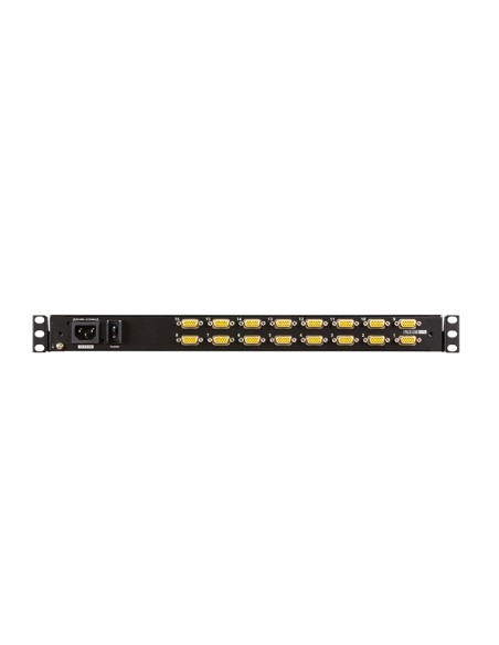 
CL3116 ATEN - Conmutador KVM 16 puertos VGA-USB-PS/2 con LCD de18,5 pulgadas ATEN