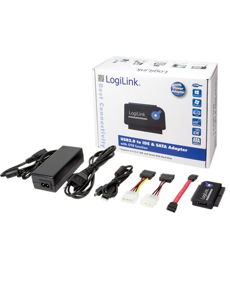 
AU0006C LOGILINK Adaptador USB 2.0 IDE & SATA OTB