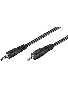 
GOOBAY 50459  Cable  2 m 2.5mm M (3-pin, ST) a 3.5mm M (3-pin, ST)

 Audio AUX adapter cable; 3.5 mm to 2.5 mm stereo
3.5 