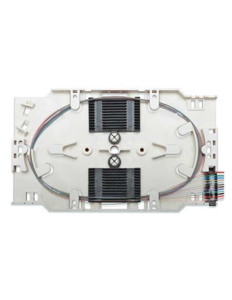 
A-96933-02-APC DIGITUS Caja de empalme de 12 fibras; premontada LC (APC); modo único