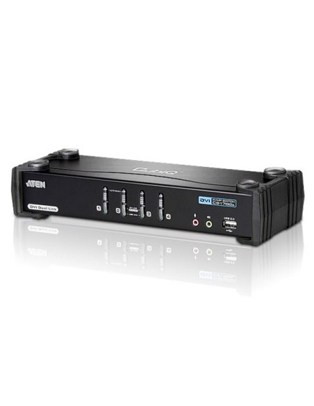 

 KVM Switch 4 Puertos USB/DVI Dual Link 3D cables incluidos
Dual Link + 3D cables incluidos
