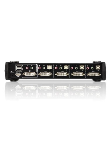 

 KVM Switch 4 Puertos USB/DVI Dual Link 3D cables incluidos
Dual Link + 3D cables incluidos