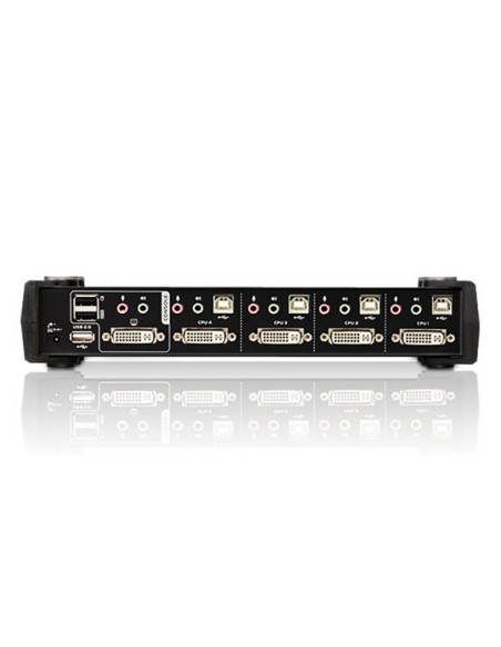 

 KVM Switch 4 Puertos USB/DVI Dual Link 3D cables incluidos
Dual Link + 3D cables incluidos