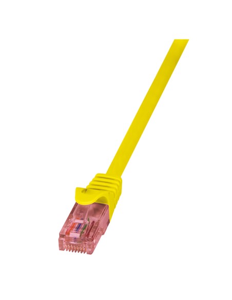 
LOGILINK - CQ2087U -  Cable de conexión Cat.6 U / UTP, PrimeLine, amarillo, 7,5 m" de LogiLink Professional - EAN 40527920233