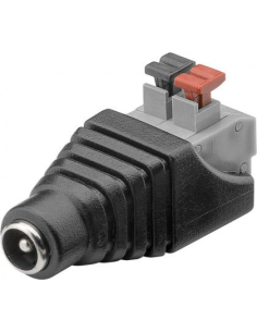 
76749 Terminal Block 2-pin> DC Hembra (5,50 x 2,10 mm)push-down