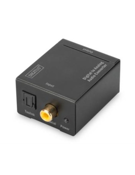 
DS-40133 DIGITUS - Convertidor de Audio Digital a Analógico Digitus