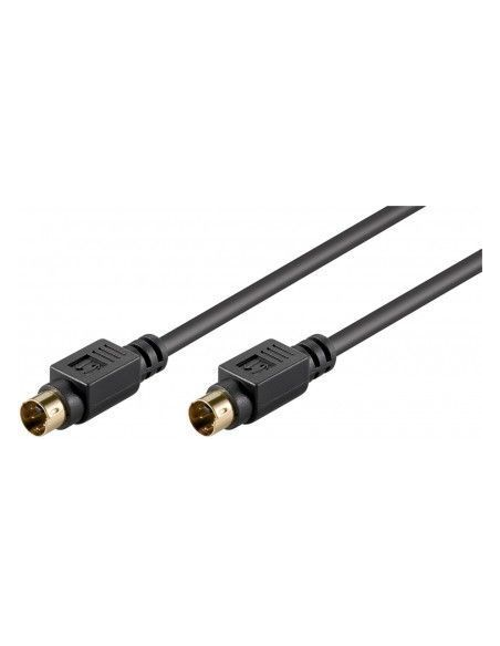 
50059  Cable S-VIDEO Macho-Macho (mdin 4) 5,00 metros**