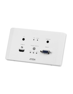 
VE2812AEUT ATEN - Transmisor encastrable HDMI y VGA HDBaseT con embellecedor