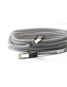 
55135 GOOBAY CAT 8.1 patch cable, S/FTP (PiMF), grey, 0.5 m - LSZH halogeno 2