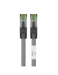 
55138 GOOBAY CAT 8.1 patch cable, S/FTP (PiMF), grey, 3 m - LSZH halogeno