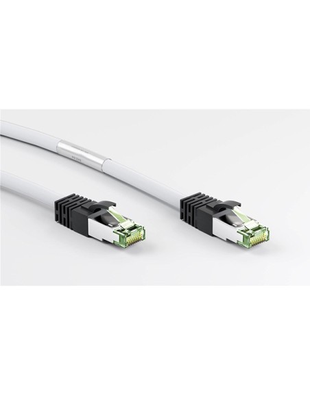 
55132 GOOBAY CAT 8.1 patch cable, S/FTP (PiMF), white, 25 m - LSZH halogeno