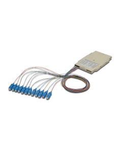 
A-96522-02-UPC-4 DIGITUS Caja de empalme de 12 fibras; premontada SC (UPC); multimode