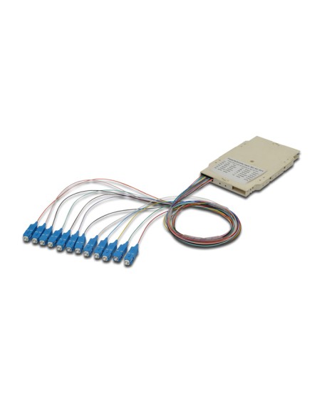 
A-96522-02-UPC-4 DIGITUS Caja de empalme de 12 fibras; premontada SC (UPC); multimode