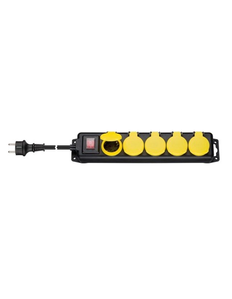 
45194 GOOBAY Regleta de 5 tomas y Interruptor Exterior Goobay