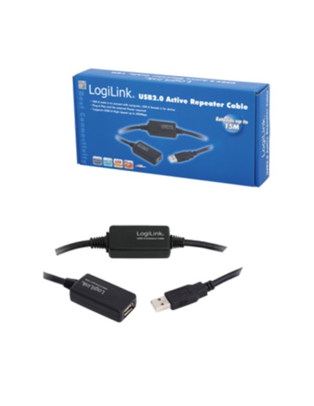 
Amplificador  USB 2.0 Activo  20m  LOGILINK