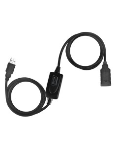
DA-73100-1 Cable extensor Amplificador USB de  10m USB 2.0 Activo Macho Hembra DIGITUS 2