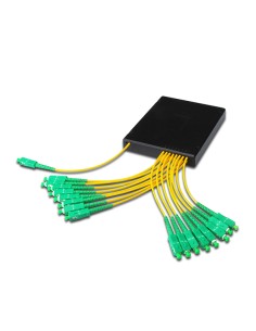 
Divisor SC de fibra óptica 8 ° APC 2 x SC (APC) + 18 x SC (APC)