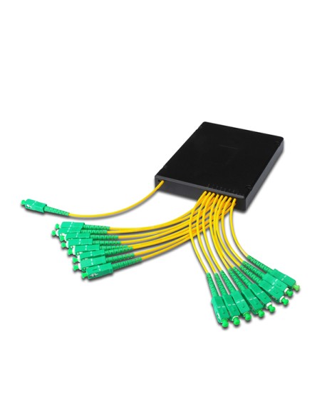 
Divisor SC de fibra óptica 8 ° APC 2 x SC (APC) + 18 x SC (APC)